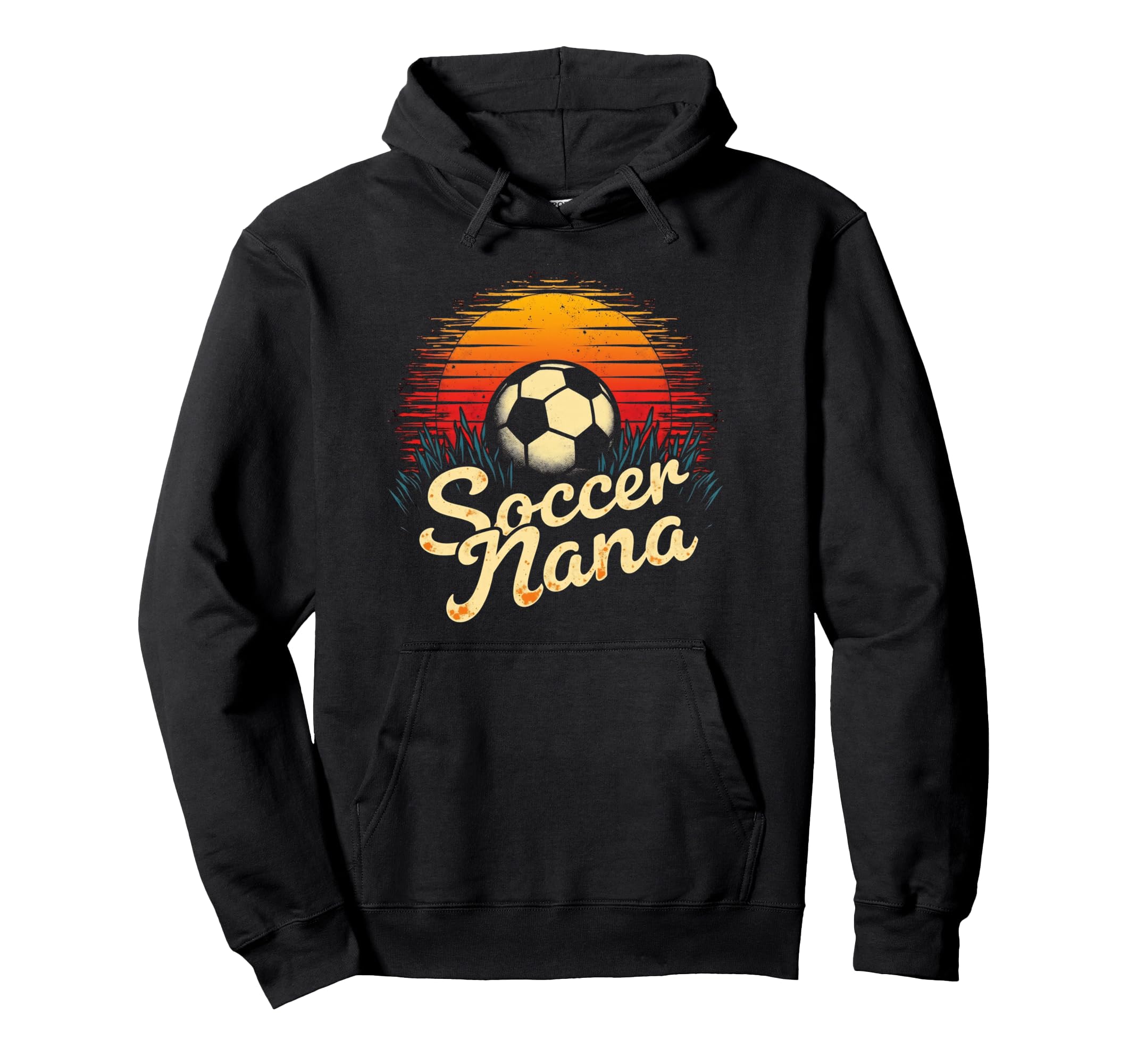 Proud Soccer Nana Funny Grandma Lover Hoodie - Unique Graphic for Adults - T-Shirt, Sweatshirt, Hoodie