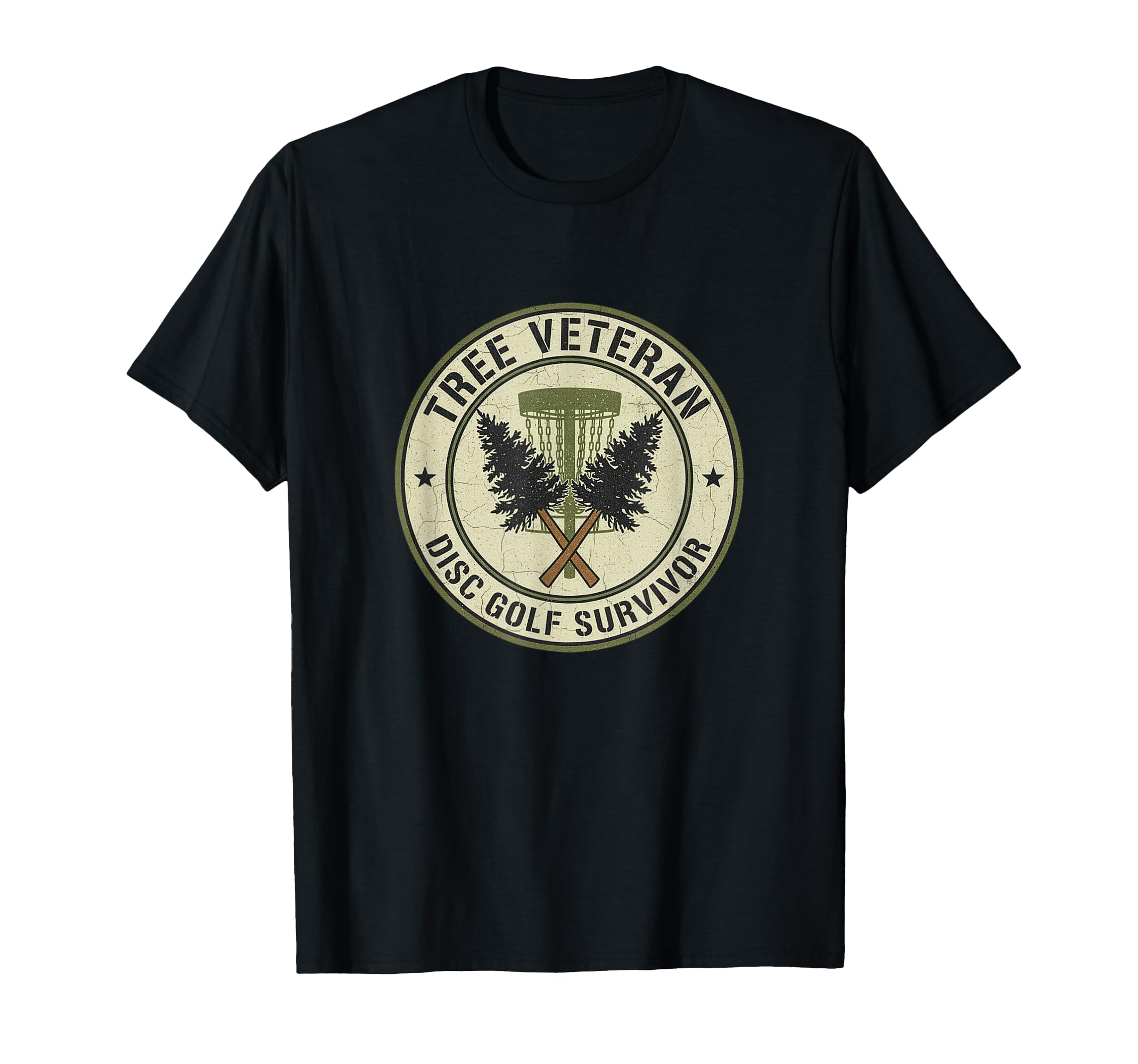 Funny Disc Golf Survivor Tree Magnet T-Shirt - Custom Art Print Unisex - T-Shirt, Sweatshirt, Hoodie