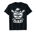 Funny Fathers Day Baseball Dad Daddy T-Shirt - Graphic Print Men Women - T-Shirt, Sweatshirt, Hoodie