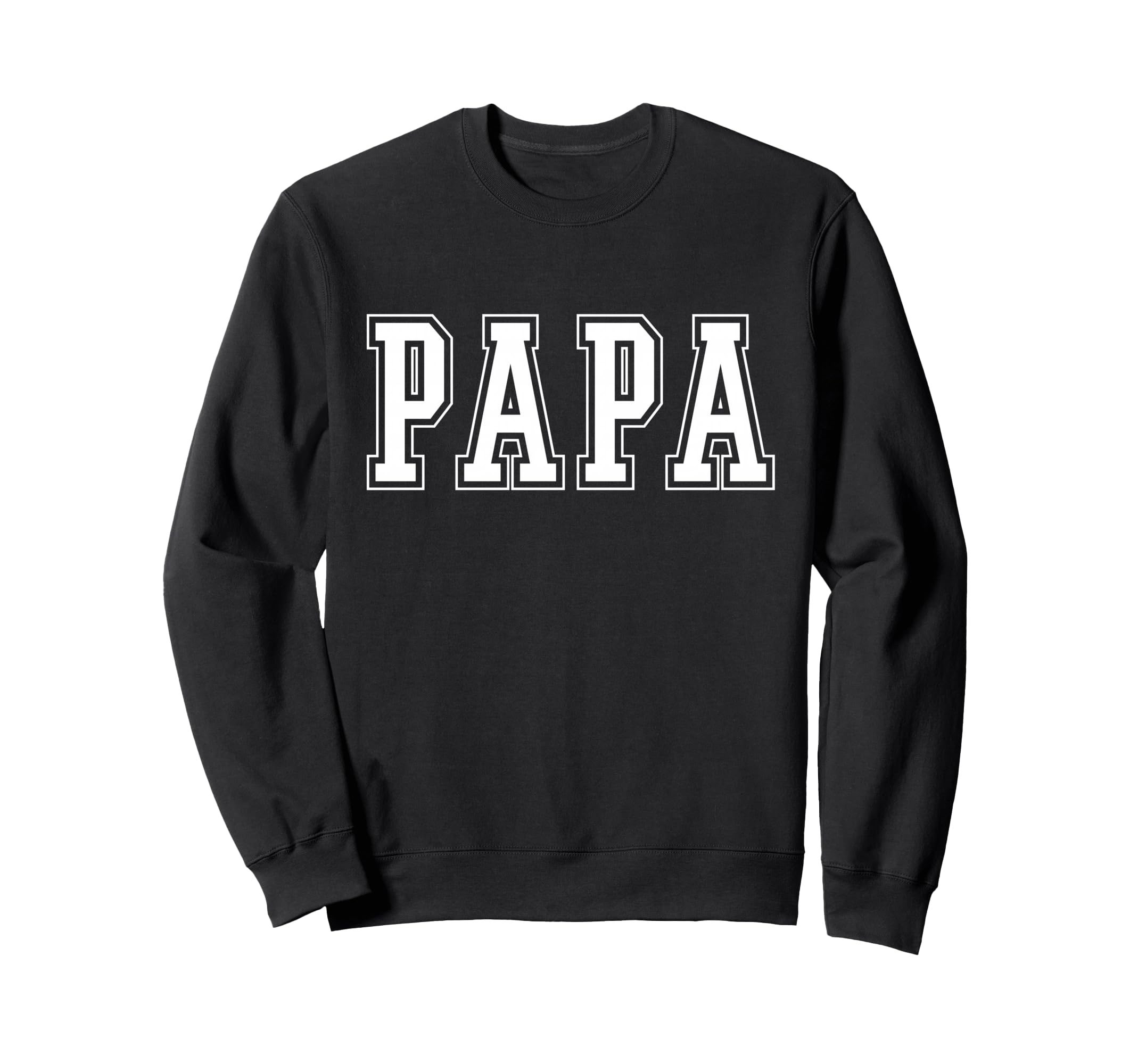 Varsity Papa Grandpa Sweatshirt - Aesthetic Graphic Unisex - T-Shirt, Sweatshirt, Hoodie