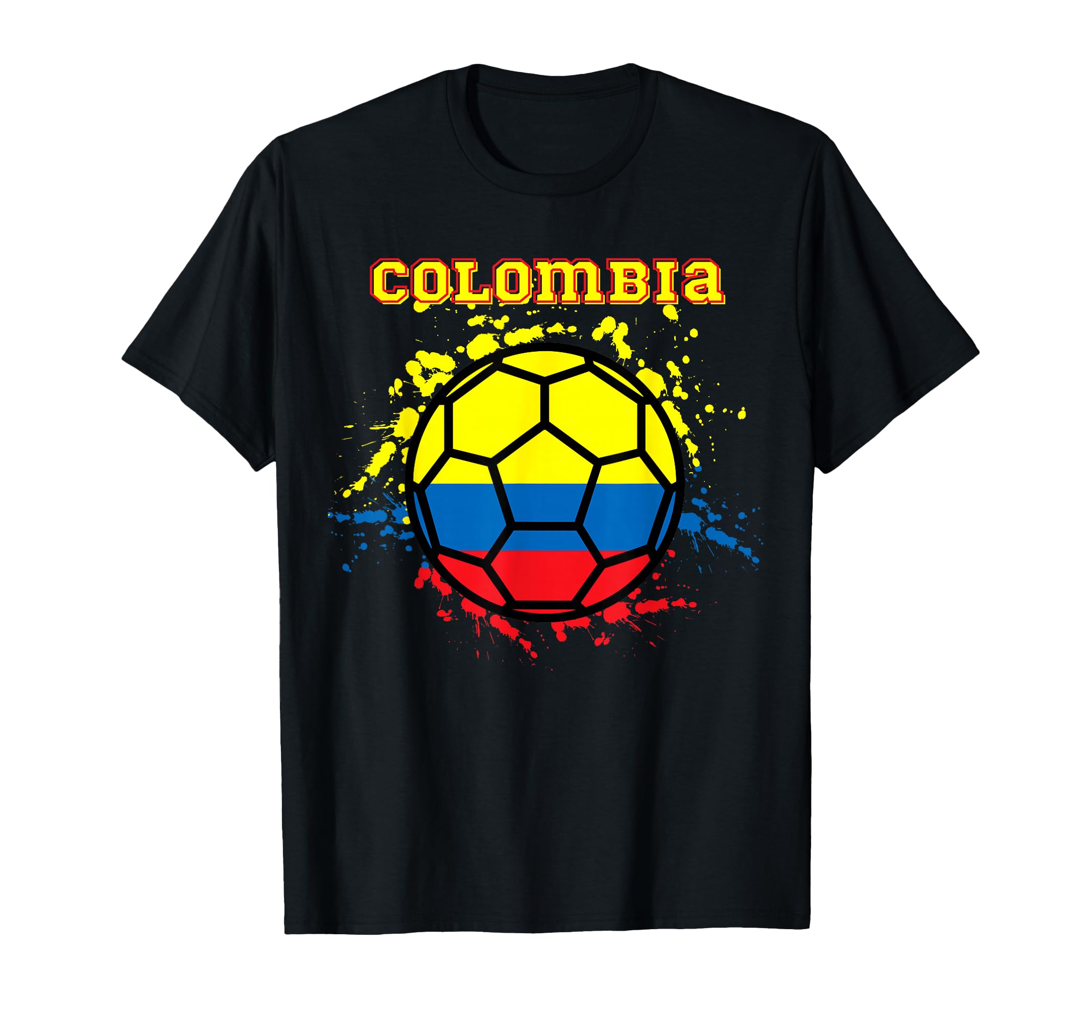 Colombia Soccer Colombian Flag T-Shirt - Casual Everyday Wear Men Women - T-Shirt, Sweatshirt, Hoodie