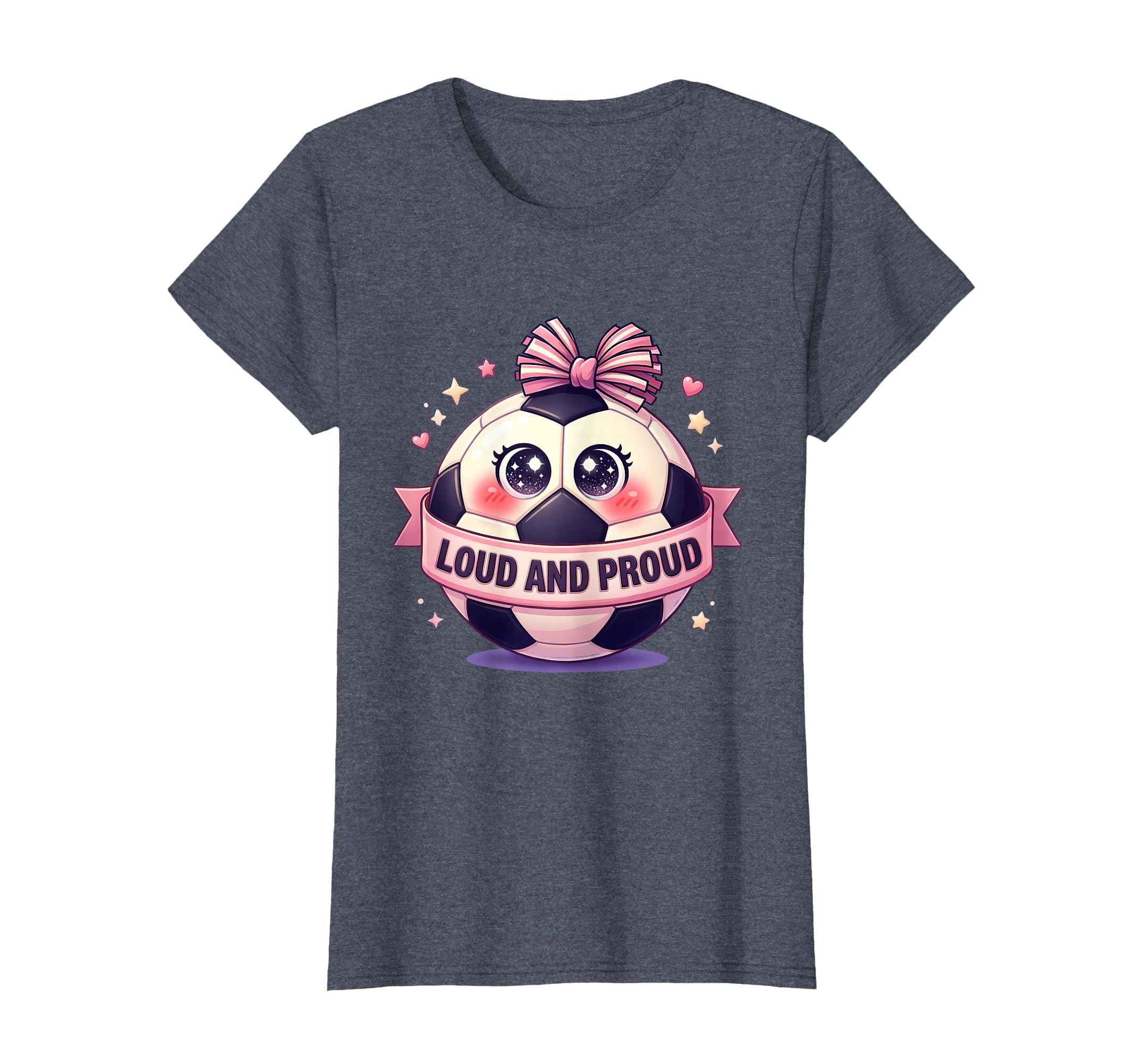 Loud And Proud Soccer Mom T-Shirt - Novelty Apparel Men Women - T-Shirt, Sweatshirt, Hoodie