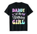 Daddy Birthday Butterfly Party T-Shirt - Casual Everyday Wear Unisex - T-Shirt, Sweatshirt, Hoodie