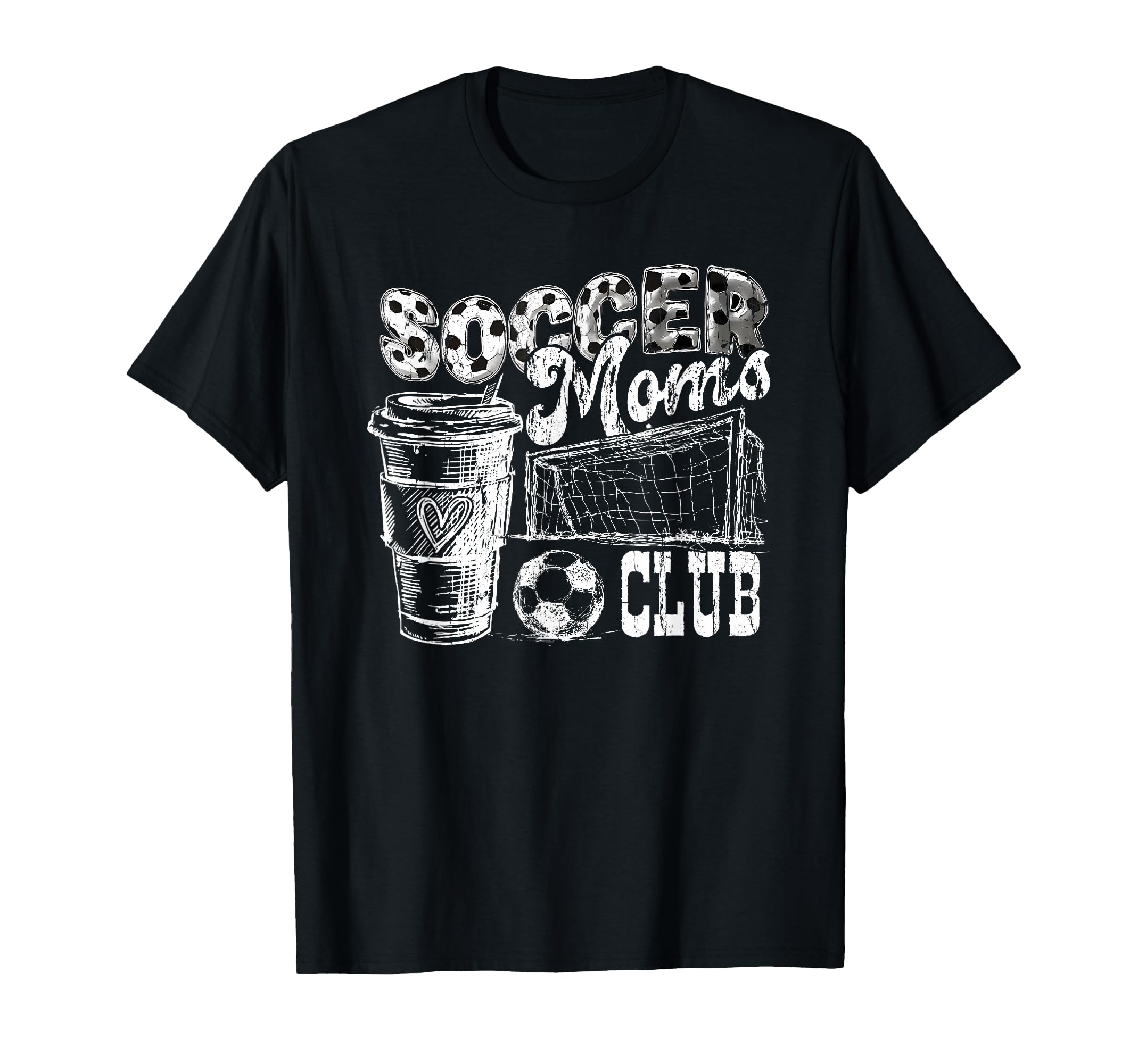 Soccer Moms Club Livin That T-Shirt - Casual Everyday Wear for Adults - T-Shirt, Sweatshirt, Hoodie