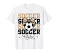 Groovy Soccer Coquette Bow Soccer Sports T-Shirt - Streetwear Style Unisex - T-Shirt, Sweatshirt, Hoodie