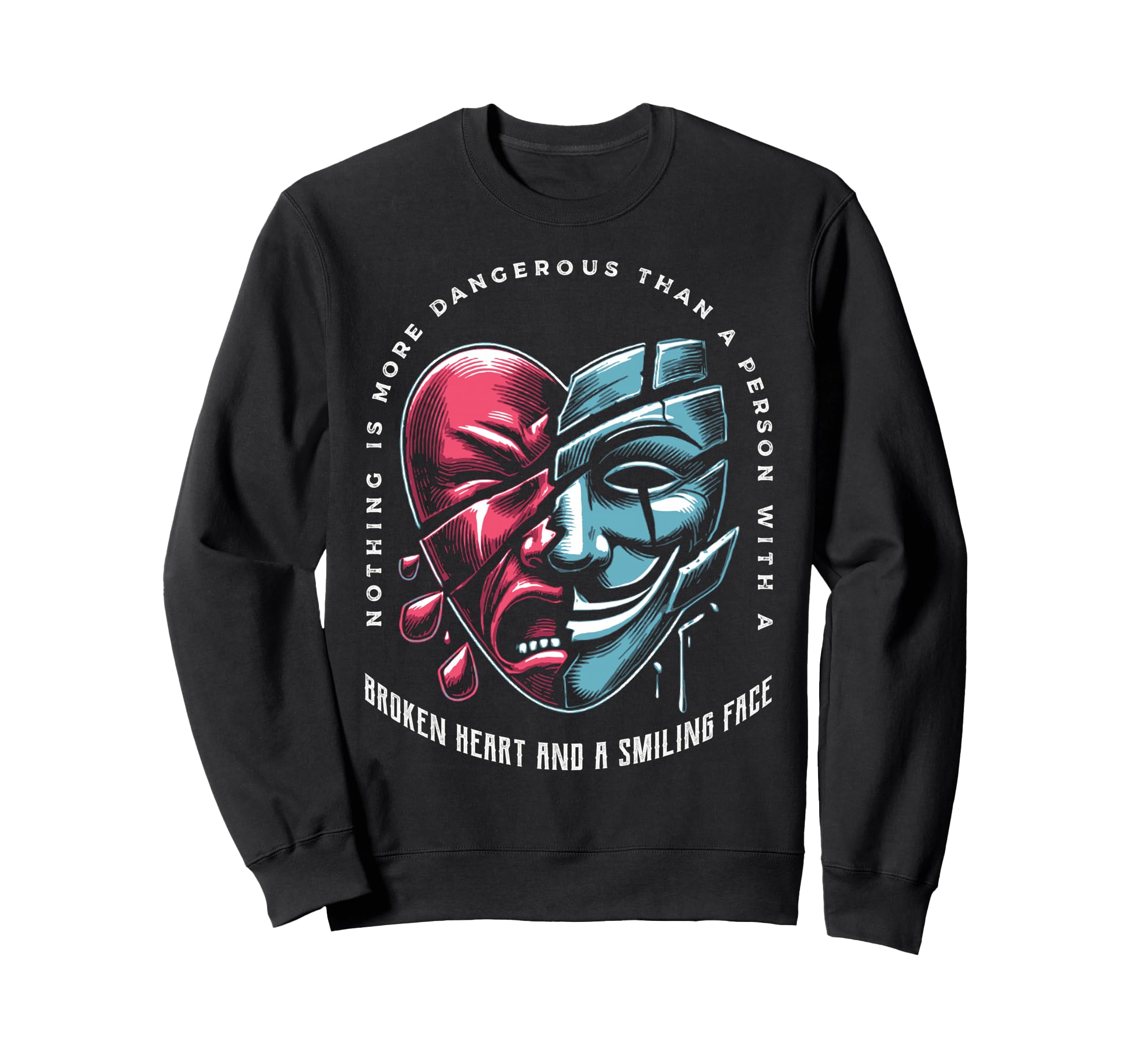 Break Up Brokenhearted Divorced Sweatshirt - Fun Novelty Design Unisex - T-Shirt, Sweatshirt, Hoodie
