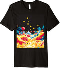 Retro Pixel Art Video Game Design Premium - Adult & Kids T-Shirts, Sweatshirts & Hoodies apparel design preview 1