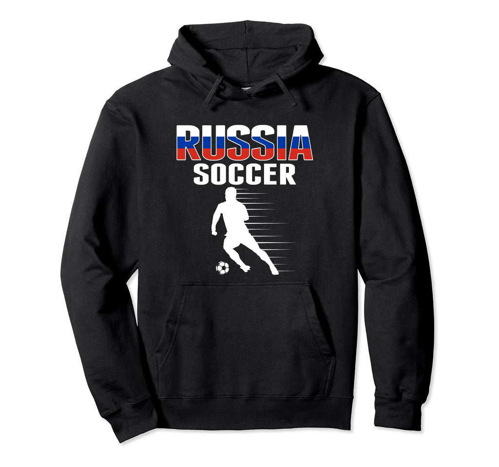 Russia Soccer Fans Jersey Proud Russian Hoodie - Minimalist Print Unisex - T-Shirt, Sweatshirt, Hoodie