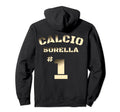 Italian Calcio Sorella Hoodie - Minimalist Print Men Women - T-Shirt, Sweatshirt, Hoodie