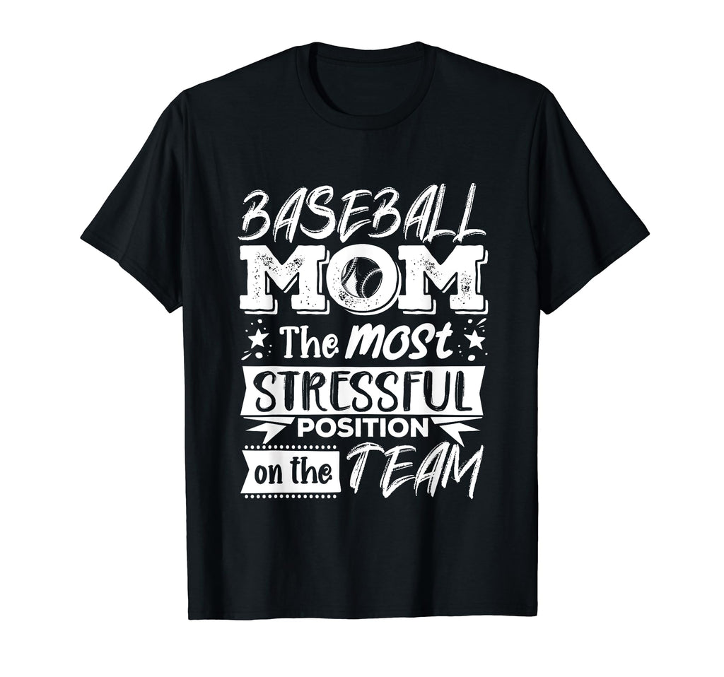 Baseball Mom Baseball Lover T-Shirt - Fun Novelty Design Men Women - T-Shirt, Sweatshirt, Hoodie