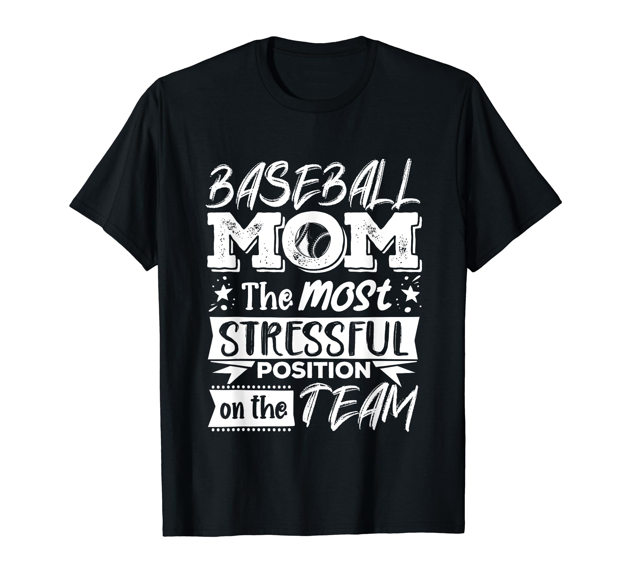 Baseball Mom Baseball Lover T-Shirt - Fun Novelty Design Men Women - T-Shirt, Sweatshirt, Hoodie