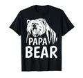 Mens Papa Bear Grizzly Bear Fathers Day T-Shirt - Novelty Apparel Unisex - T-Shirt, Sweatshirt, Hoodie