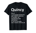 Quincy Definition Personalized Name T-Shirt - Unique Graphic for Adults - T-Shirt, Sweatshirt, Hoodie