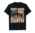Us American Coast Guard Usa Flag Veteran T-Shirt - Custom Art Print Unisex - T-Shirt, Sweatshirt, Hoodie