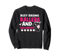 Busy Raising Ballers And Sweatshirt - Custom Art Print Men Women - T-Shirt, Sweatshirt, Hoodie