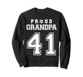 Number 41 Custom Proud Soccer Sweatshirt - Casual Everyday Wear for Adults - T-Shirt, Sweatshirt, Hoodie
