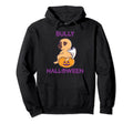 Happy Bully Halloween English Bulldog Hoodie - Novelty Apparel Men Women - T-Shirt, Sweatshirt, Hoodie