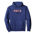 Papa Bear Colorful Floral Display Hoodie - Graphic Print Unisex - T-Shirt, Sweatshirt, Hoodie