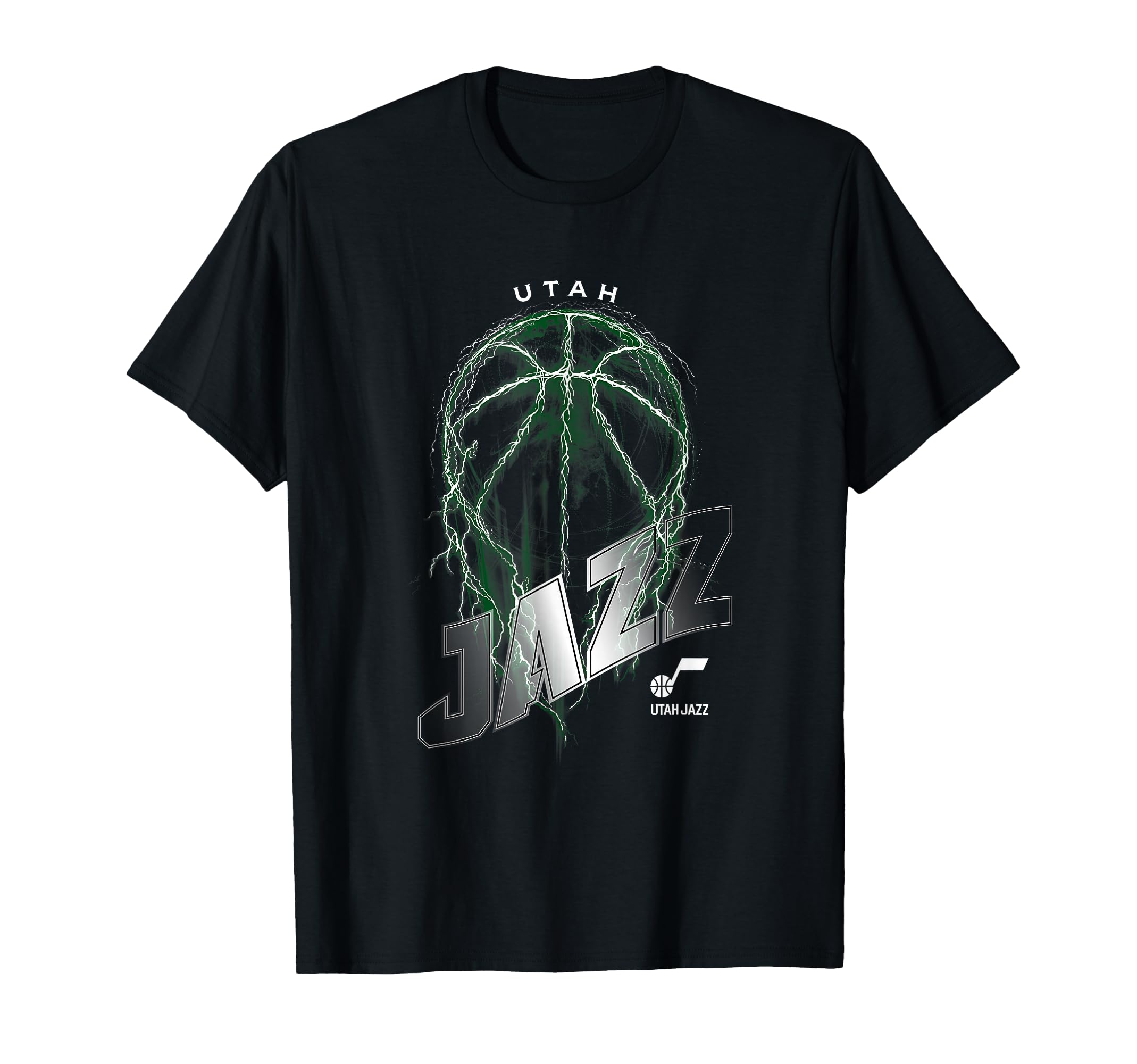 Nba Utah Jazz Lightning Bolt Basketball T-Shirt - Aesthetic Graphic Unisex - T-Shirt, Sweatshirt, Hoodie