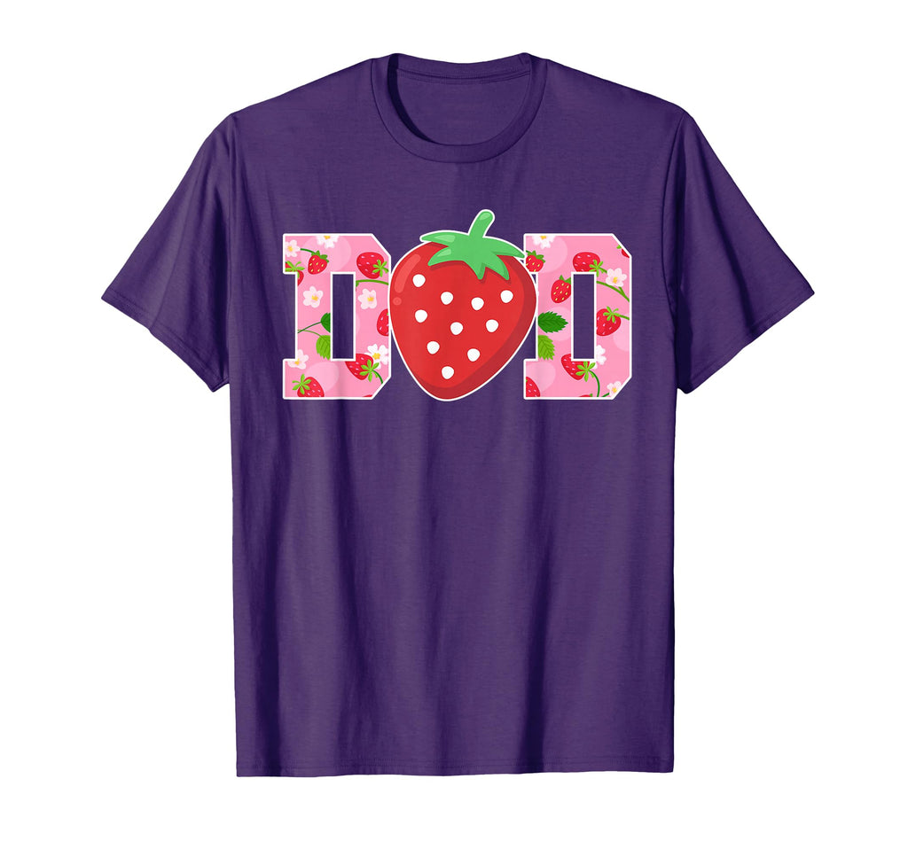 Dad Berry Sweet Birthday Strawberry T-Shirt - Unique Graphic for Adults - T-Shirt, Sweatshirt, Hoodie