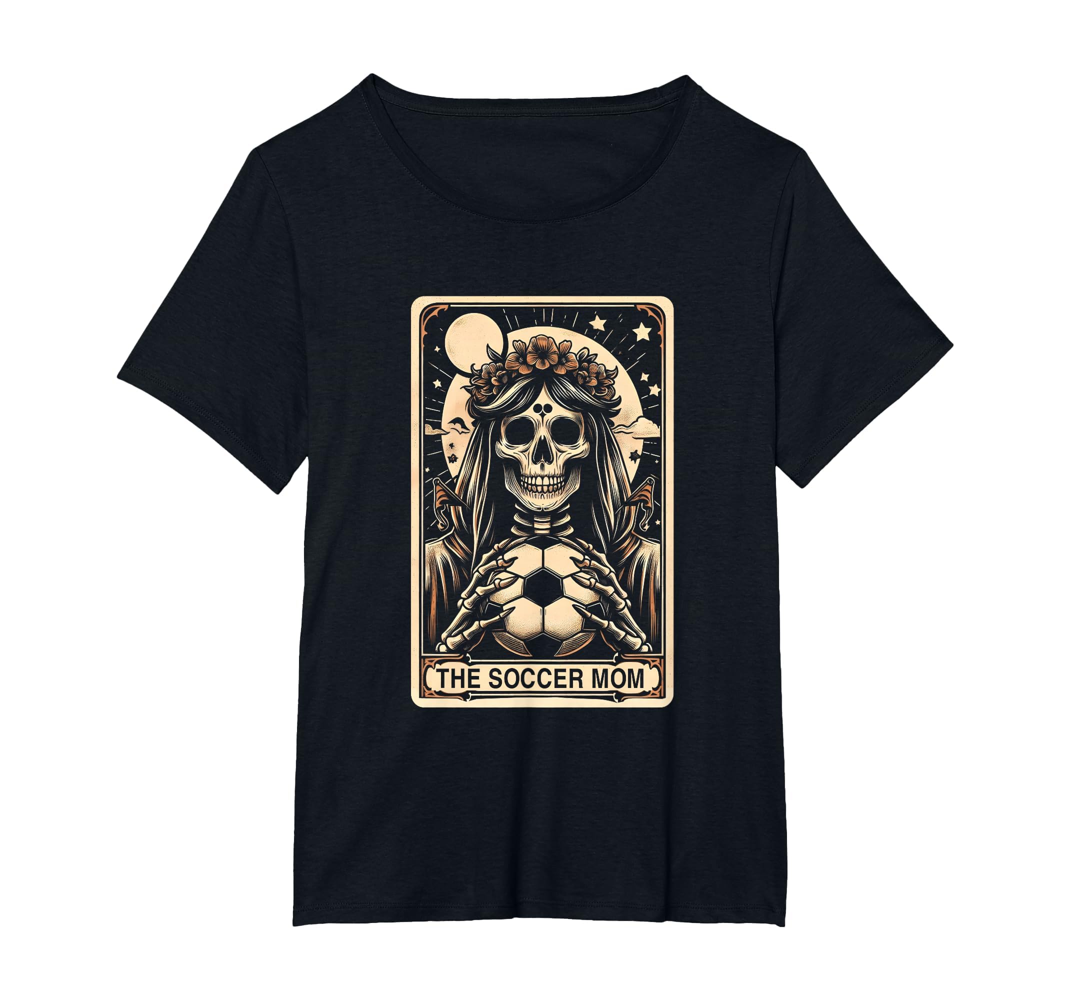 Soccer Mom Tarot Card Halloween Soccer T-Shirt - Custom Art Print Unisex - T-Shirt, Sweatshirt, Hoodie