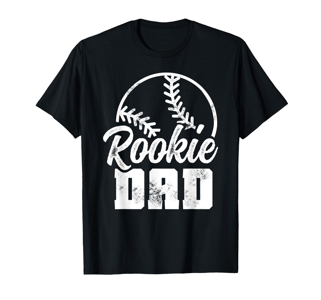 Baseball Dad Softball Game Rookie T-Shirt - Minimalist Print for Adults - T-Shirt, Sweatshirt, Hoodie