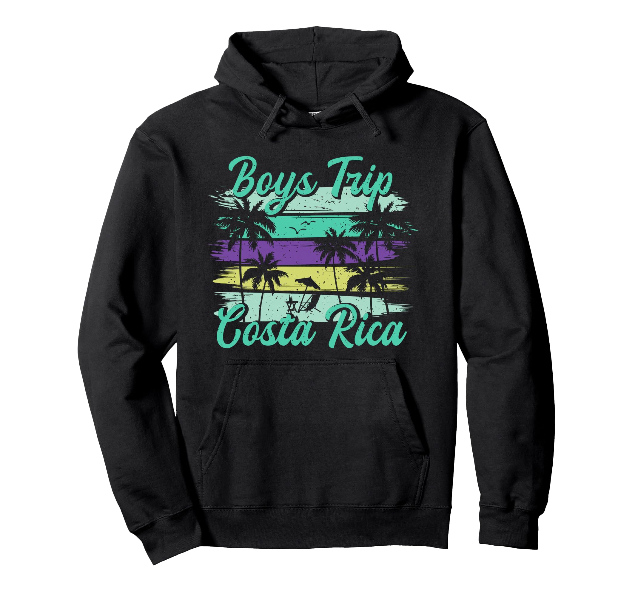 Costa Rica Matching Guys Trip Hoodie - Fun Novelty Design Unisex - T-Shirt, Sweatshirt, Hoodie