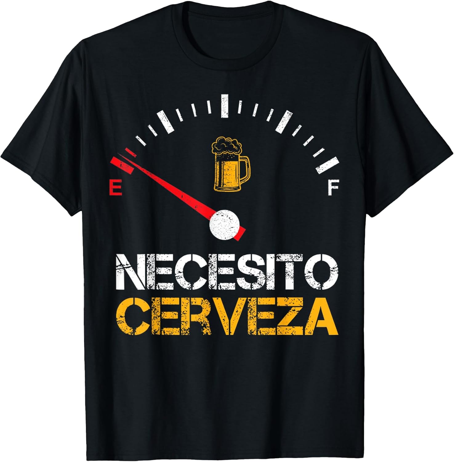 Necesito Cerveza Funny Quote Saying Spanish Beer - Adult & Kids T-Shirts, Sweatshirts & Hoodies apparel design preview 1
