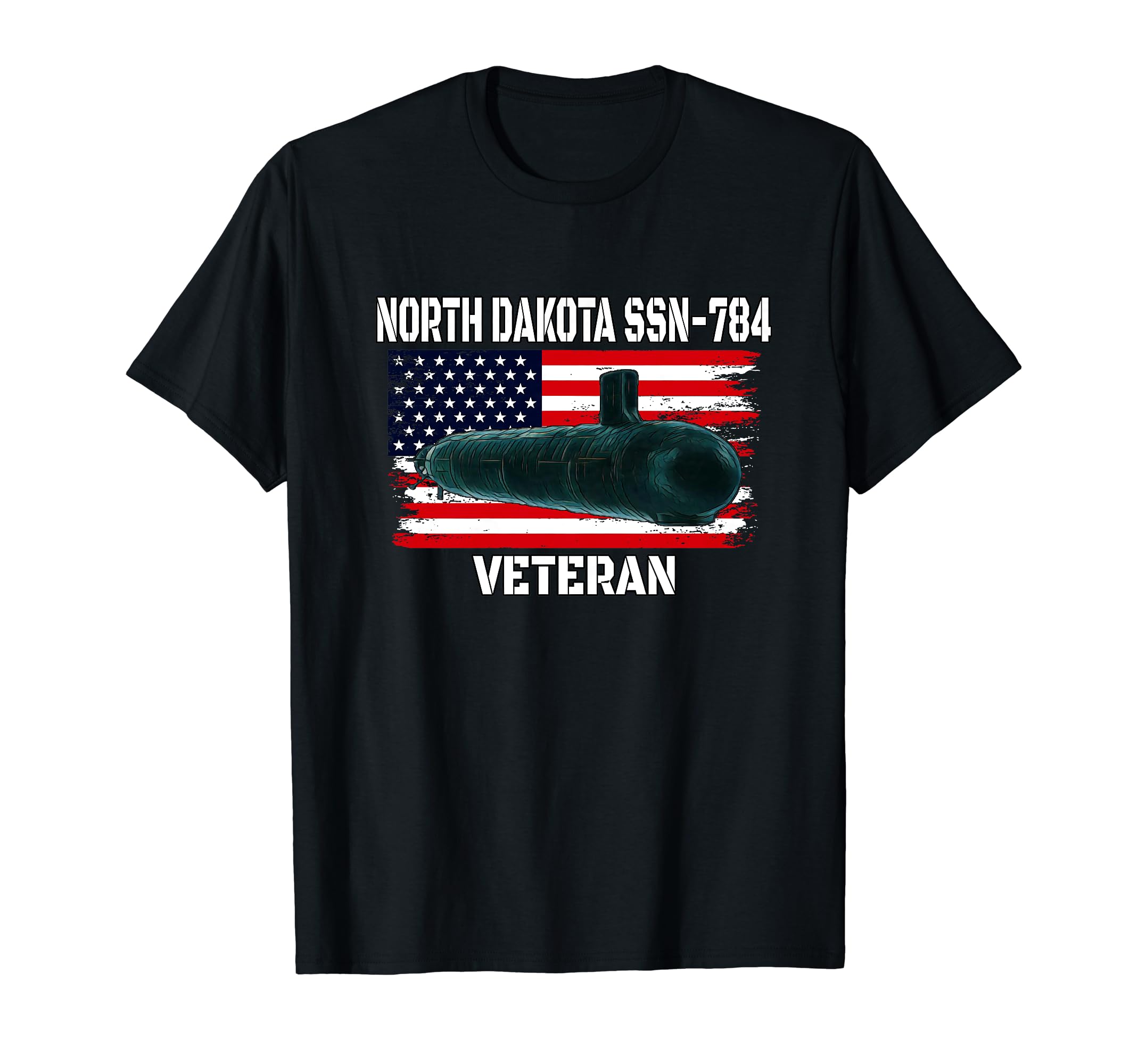 Submarine Uss North Dakota Ssn 784 T-Shirt - Fun Novelty Design Men Women - T-Shirt, Sweatshirt, Hoodie