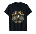 Cat Dad Cycling Adventure T-Shirt - Minimalist Print Men Women - T-Shirt, Sweatshirt, Hoodie
