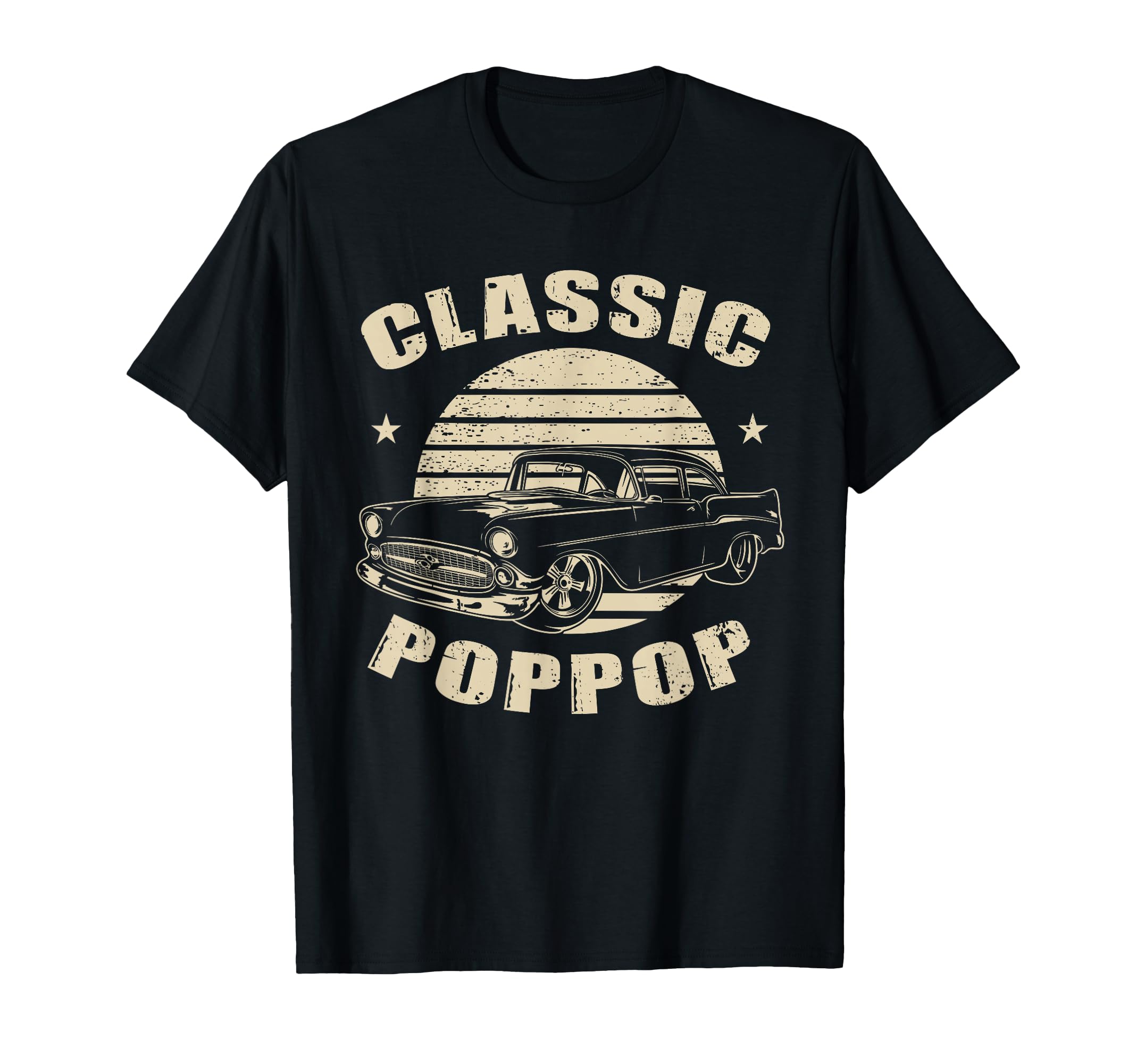 Poppop Funny Car Lover Enthusiast T-Shirt - Aesthetic Graphic for Adults - T-Shirt, Sweatshirt, Hoodie