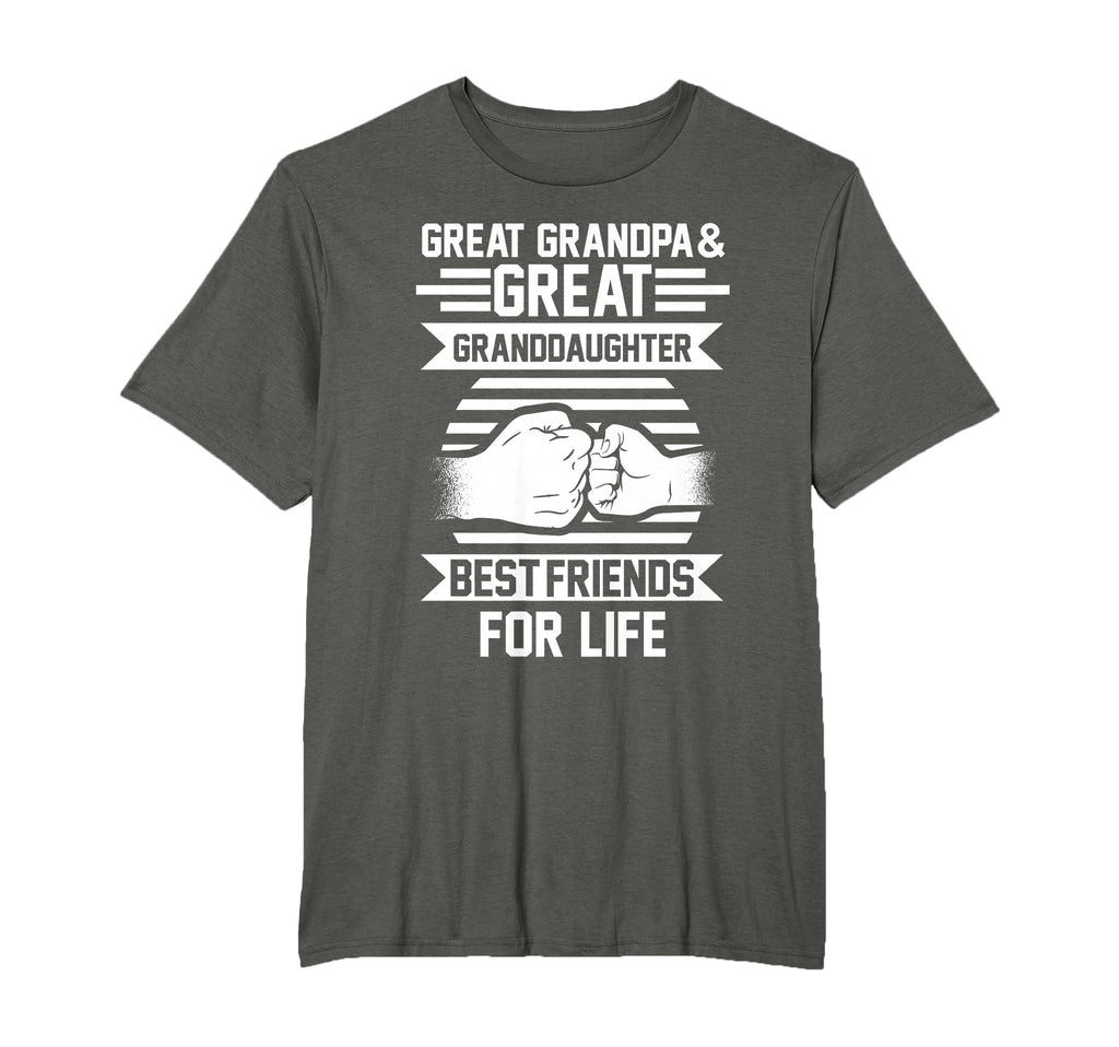 Great Grandpa Great Granddaughter T-Shirt - Minimalist Print Unisex - T-Shirt, Sweatshirt, Hoodie