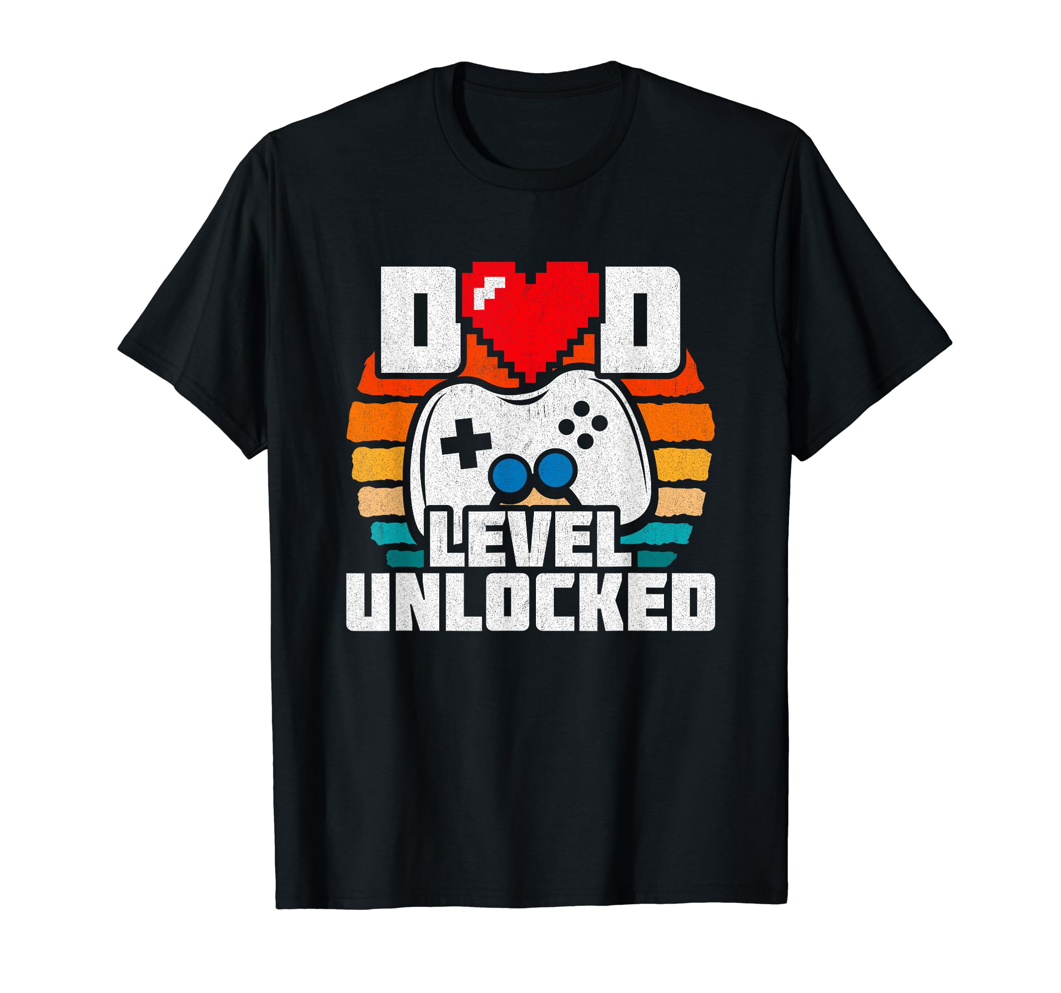 Announcement Gamer Dad New Dad Level T-Shirt - Novelty Apparel for Adults - T-Shirt, Sweatshirt, Hoodie