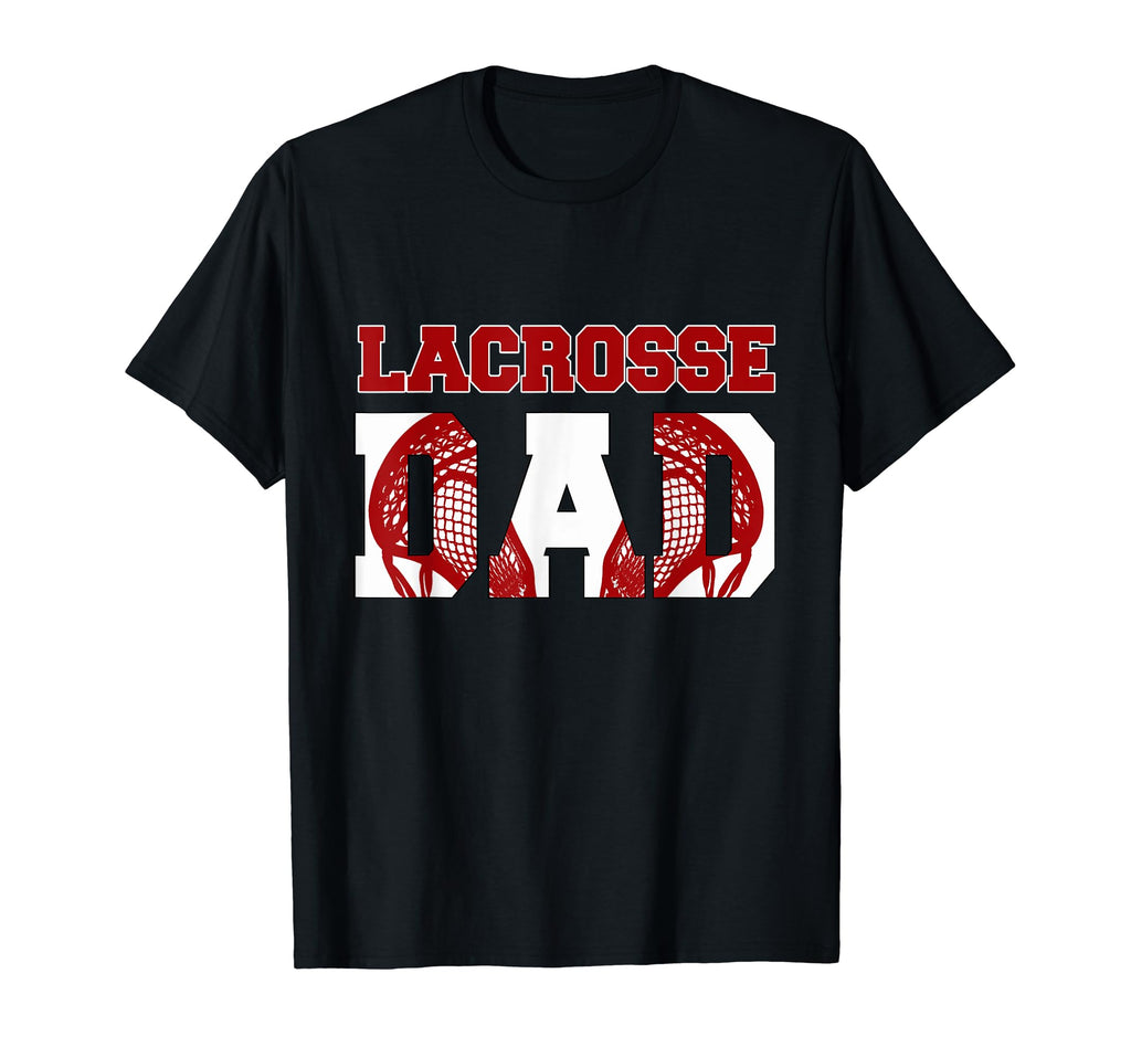 Lacrosse Dad Fathers Lacrosse Dad T-Shirt - Graphic Print for Adults - T-Shirt, Sweatshirt, Hoodie