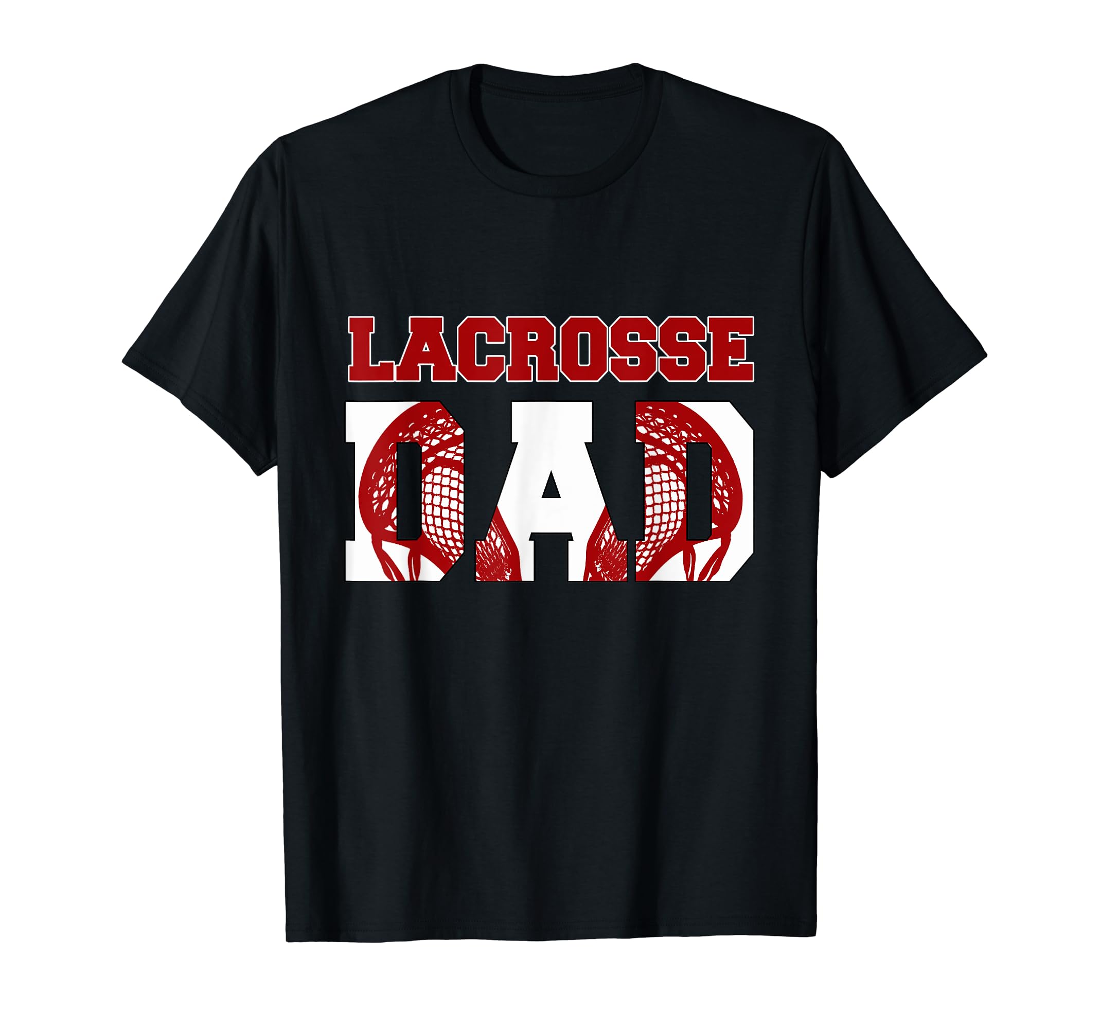Lacrosse Dad Fathers Lacrosse Dad T-Shirt - Graphic Print for Adults - T-Shirt, Sweatshirt, Hoodie