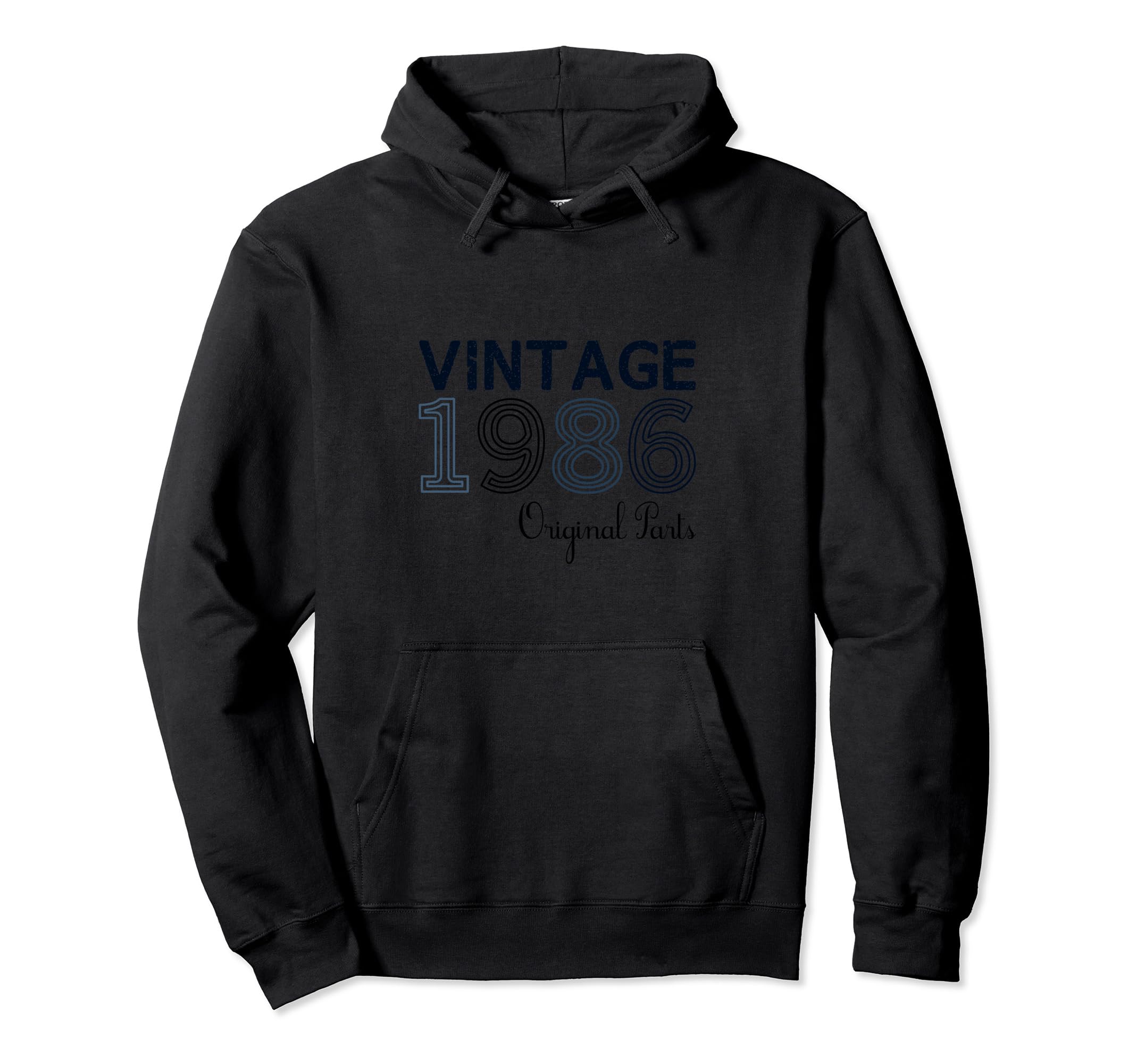 Year 1986 Gift Birthday Mom Dad Hoodie - Trendy Graphic Unisex - T-Shirt, Sweatshirt, Hoodie