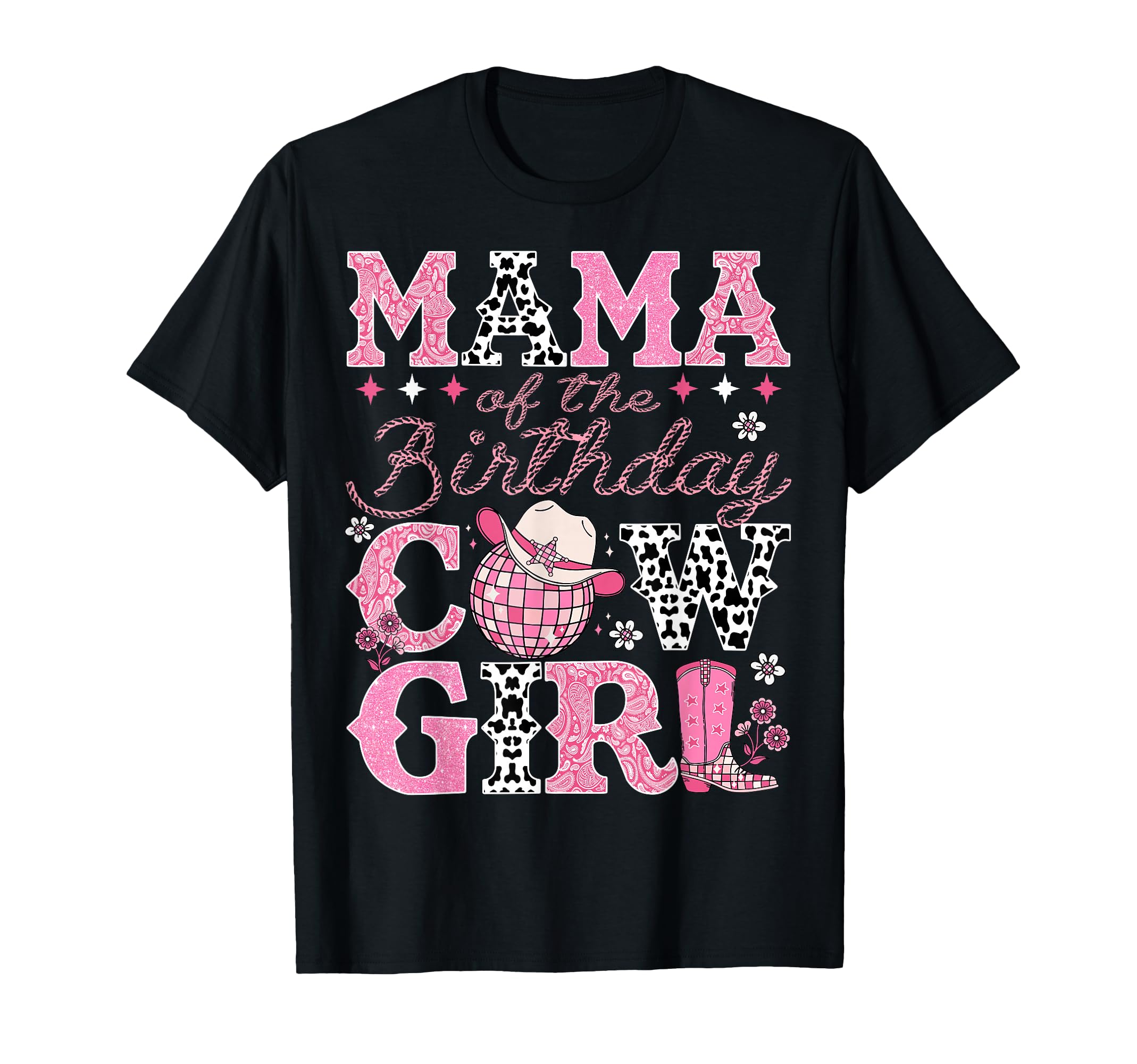 Mama Birthday Cowgirl Rodeo Mama Bday T-Shirt - Streetwear Style Men Women - T-Shirt, Sweatshirt, Hoodie