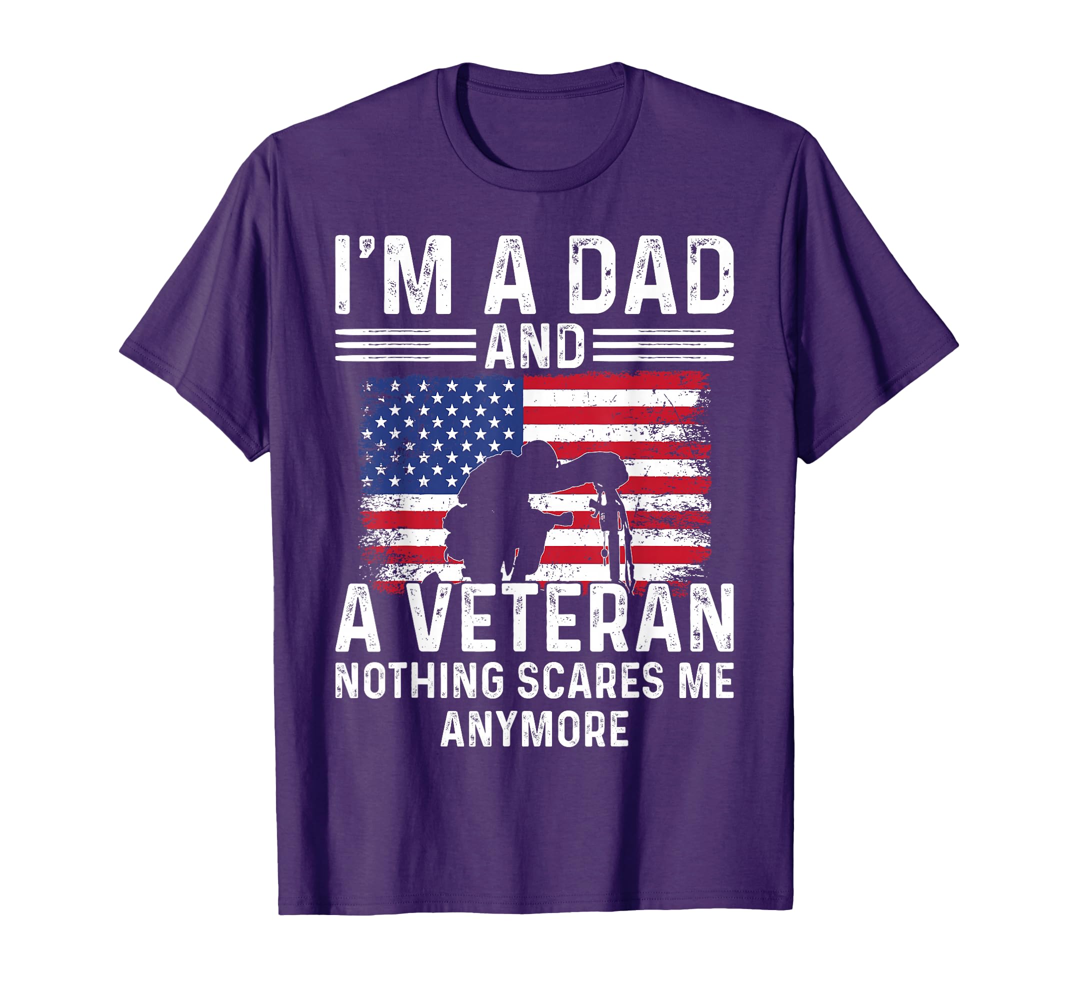Patriotic Veterans Day Im Dad And T-Shirt - Aesthetic Graphic for Adults - T-Shirt, Sweatshirt, Hoodie