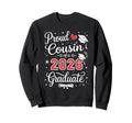 Proud Cousin Class 2026 Graduate Sweatshirt - Unique Graphic Men Women - T-Shirt, Sweatshirt, Hoodie