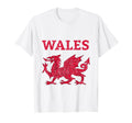 Red Dragon Wales Soccer Jersey T-Shirt - Minimalist Print Unisex - T-Shirt, Sweatshirt, Hoodie