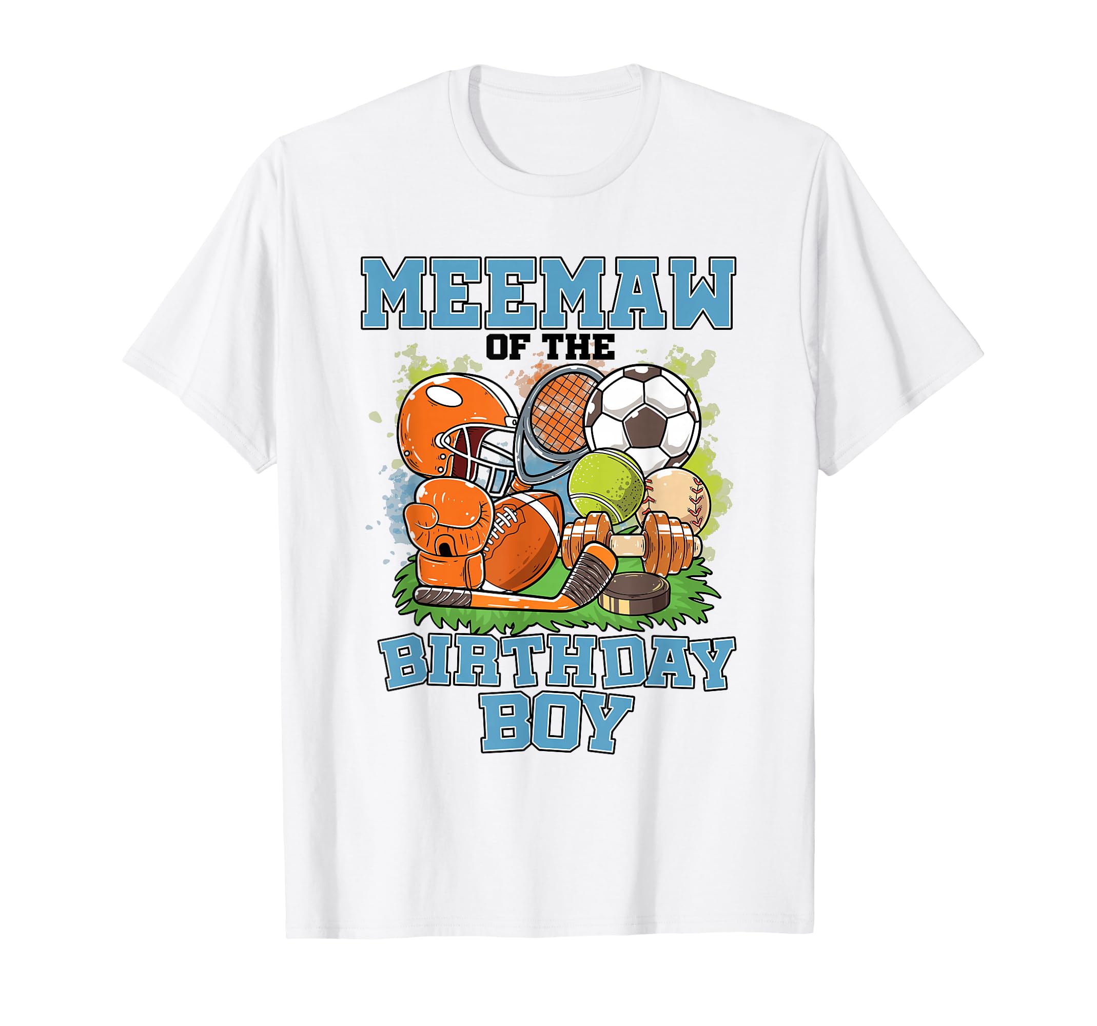 All Star Meemaw Birthday Basketball T-Shirt - Casual Everyday Wear Unisex - T-Shirt, Sweatshirt, Hoodie