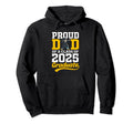 Dabbing Graduation Proud Dad Class 2025 Hoodie - Trendy Graphic Men Women - T-Shirt, Sweatshirt, Hoodie