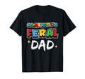 Somebodys Feral Dad Funny Gamer Fathers T-Shirt - Streetwear Style Unisex - T-Shirt, Sweatshirt, Hoodie