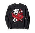 Dabbing Dalmatian Morocco Soccer Sweatshirt - Aesthetic Graphic for Adults - T-Shirt, Sweatshirt, Hoodie