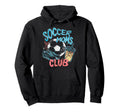 Soccer Moms Club Game Day Sports Baller Hoodie - Fun Novelty Design Unisex - T-Shirt, Sweatshirt, Hoodie