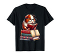 Guinea Pig Reading Books Matching T-Shirt - Novelty Apparel Unisex - T-Shirt, Sweatshirt, Hoodie