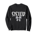 Coquette Soccer Sister Spirit Sweatshirt - Custom Art Print Unisex - T-Shirt, Sweatshirt, Hoodie