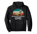 Bearded Dragon Dad Art Hoodie - Aesthetic Graphic for Adults - T-Shirt, Sweatshirt, Hoodie