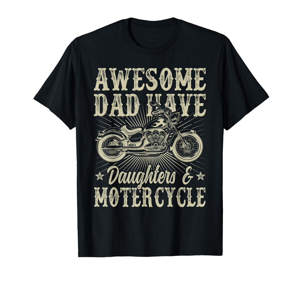 Awesome Dads Have Daughters And T-Shirt - Minimalist Print Unisex - T-Shirt, Sweatshirt, Hoodie