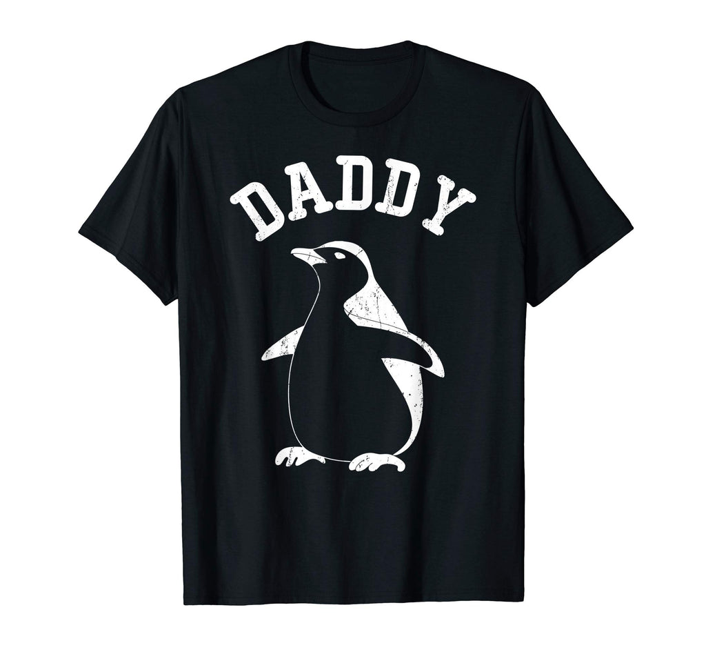 Daddy Adelie Penguin Gift Ideas Dad T-Shirt - Graphic Print Unisex - T-Shirt, Sweatshirt, Hoodie